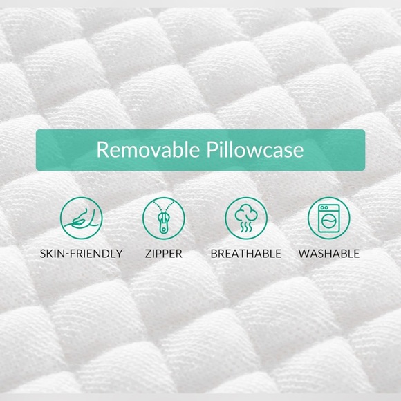 New! 2.75 Inches Standard Size Hyper Slim Memory Foam Pillow for Stomach and Bac - Picture 6 of 8